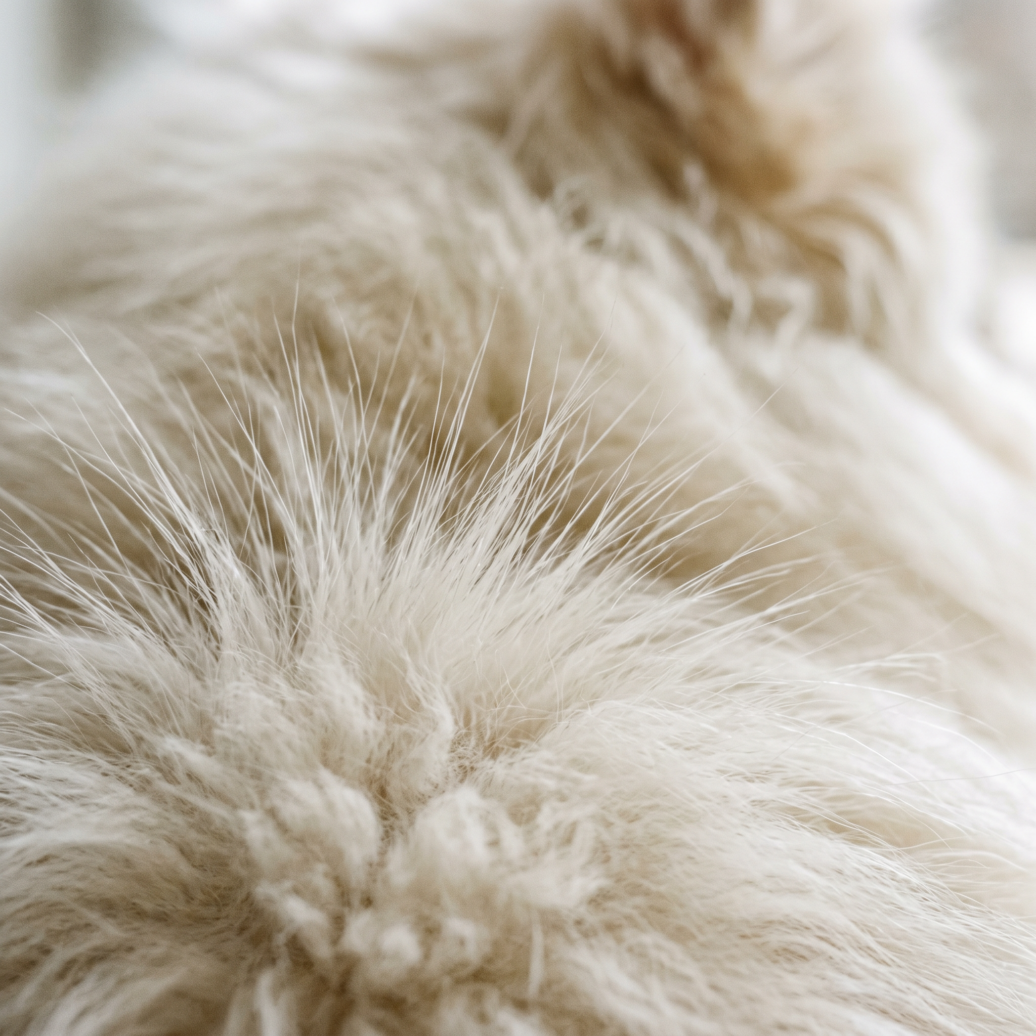 Spitz France — macro double coat