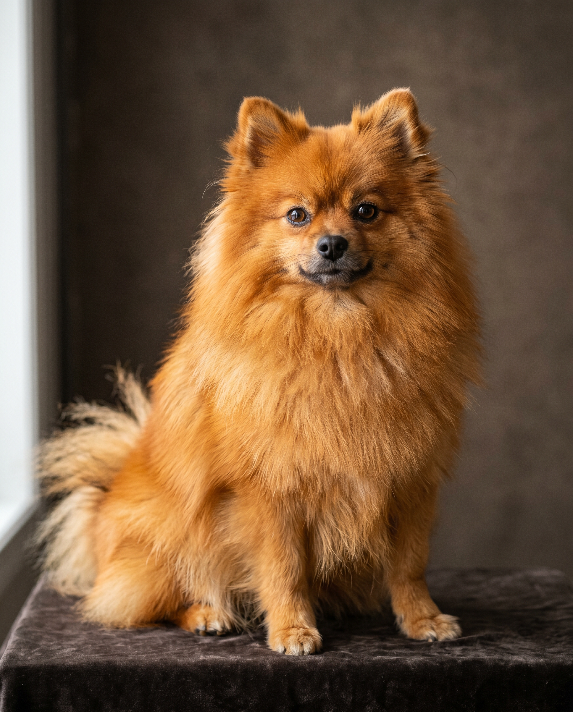 Spitz France — pomeranian portrait
